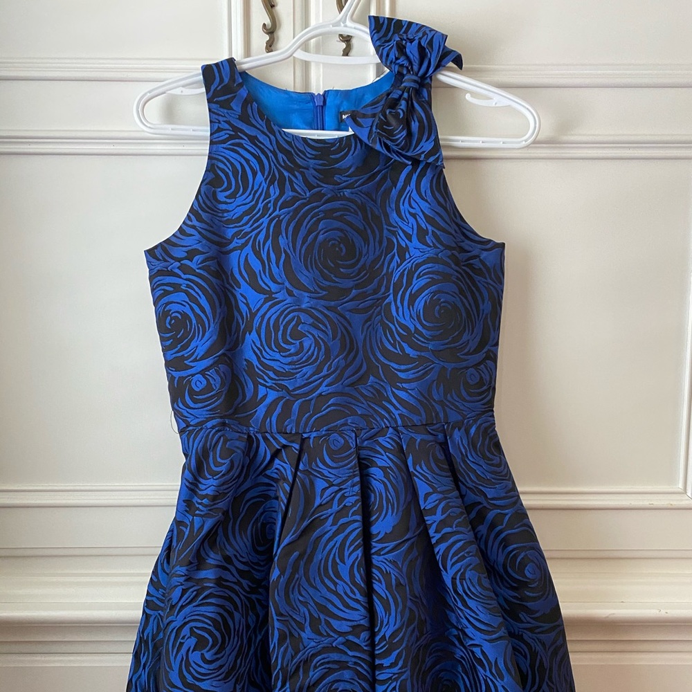 Kids Size 14 David Charles Blue Floral Dress